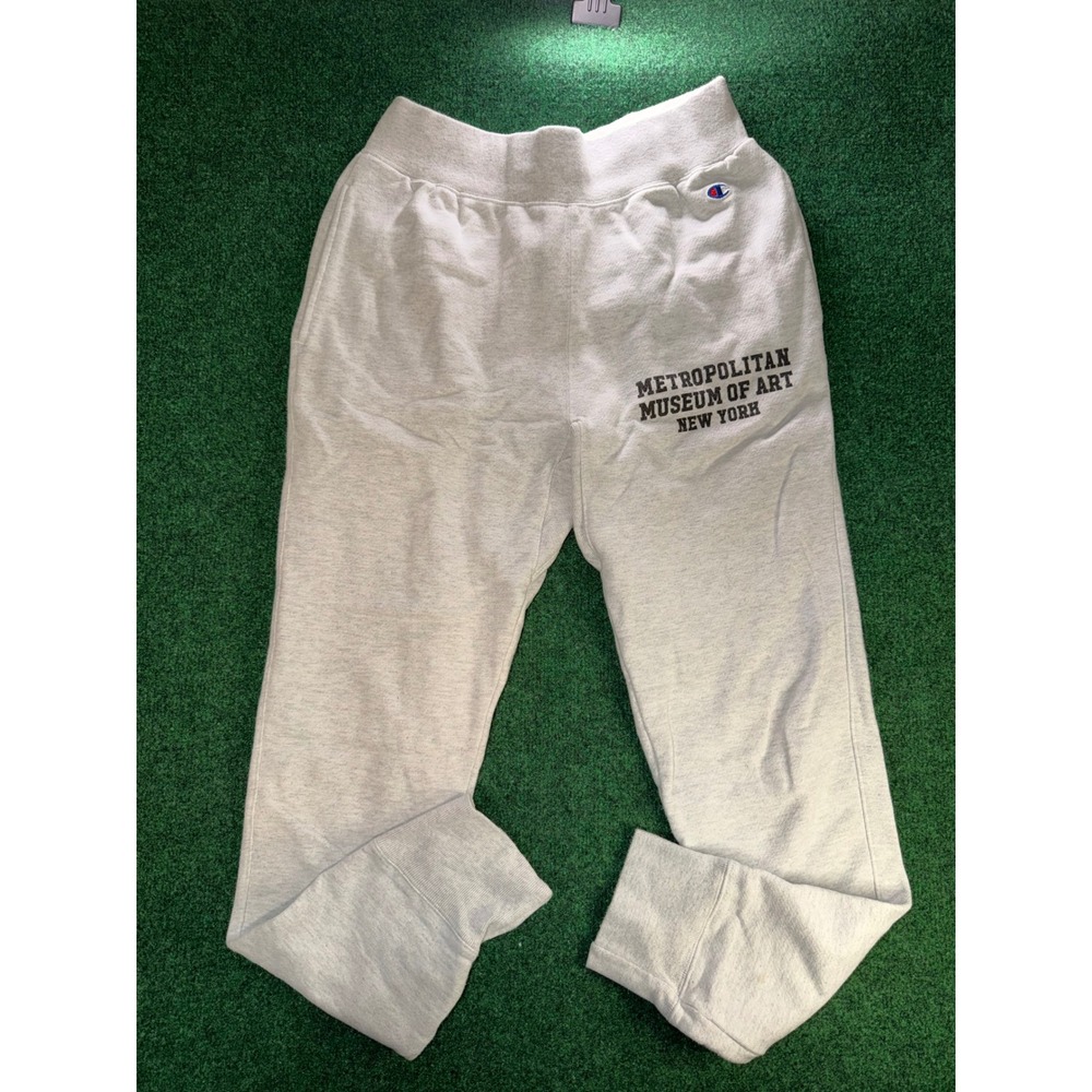 Champion Reverse Weave The Met Metropolitan Museum of Art Sweatpants Grey Medium
